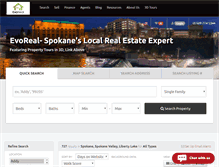 Tablet Screenshot of evoreal.net